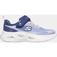 Skechers Kids' Sola Glow 2.0 Trainers (9.5 Small-4 Large) Navy Mix