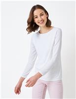 Crew Clothing Modal Rich Top Light Pink