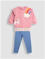 2pc Unicorn Top & Bottom Outfit (6 Mths-7 Yrs)