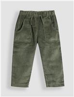 Pure Cotton Corduroy Pull On Trousers (0-4 Yrs)