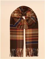Checked Scarf