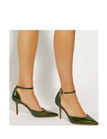 Patent Stiletto Heel Court Shoes