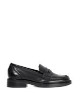 Wide Fit Leather Loafers