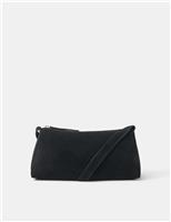 Suede Cross Body Bag
