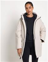 Frost Haven Waterproof Hooded Longline Jacket