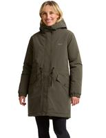 Chilly Frost Hooded Longline Parka Coat