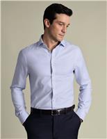 Slim Fit Non Iron Pure Cotton Twill Shirt
