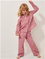 Pure Cotton Patterned Pyjama Set (2-13 Yrs)