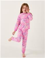 Pure Cotton Patterned Pyjama Set (2-13 Yrs)