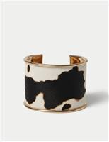 Cow Print Cuff Bracelet