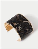 PU Woven Cuff Bracelet