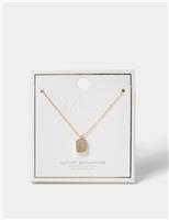 Gold Plated Birthstone Necklace