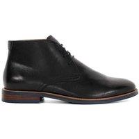 Dune London Leather Lace Up Boot Black