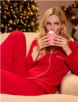 Modal Rich Ribbed Pyjama Top