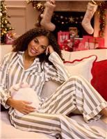 Velour Striped Pyjamas