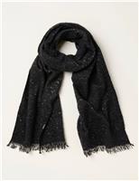 Sparkle Fringed Scarf