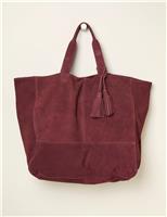 Suede Tote Bag