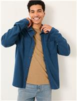 Pure Cotton Waffle Oxford Shirt