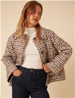 Checked Quilted Jacket
