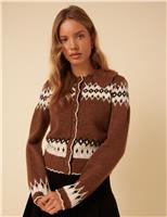 Cotton Rich Fair Isle Cardigan