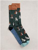 Dog Cotton Rich Socks