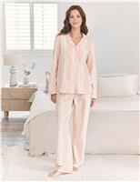 Cotton Rich Striped Pyjama Set
