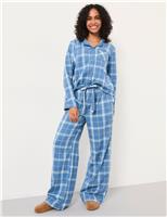 Pure Cotton Checked Pyjama Set