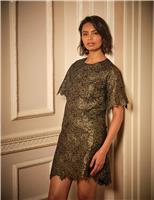 Lace Mini Pencil Skirt