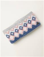 Colour Block Knitted Headband