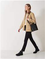 Pure Cotton Collared Jacket