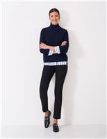 Merino Wool Rich High Neck Jumper