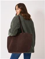 Suede Tote Bag