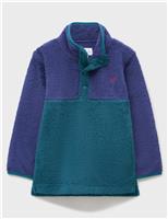 Borg Colour Block Fleece (3-12 Yrs)