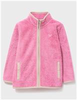 Contrast Trim Zip Fleece Top (3-12 Yrs)