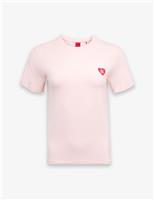 Modal Rich Valentines Heart Pyjama Top with Cotton