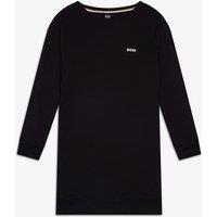 Boss Logo Nightshirt Black
