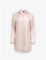 Boss Monogram Nightshirt Beige