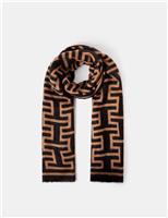 Geometric Blanket Scarf