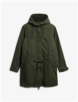 Pure Cotton Hooded Parka