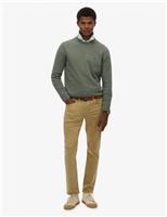 Regular Fit Cotton Rich Chinos