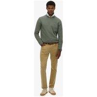 Superdry & Co Regular Fit Cotton Rich Chinos Brown