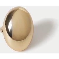 M&S Dome Twist Ring Gold
