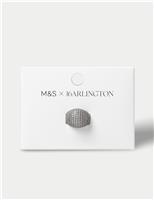 Embellished Gunmetal Ring