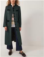 High Neck Utility Coat