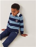 Varsity Striped Polo Jumper (2-13 Yrs)