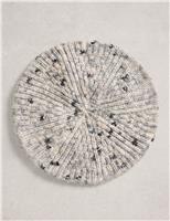 Flecked Knitted Beret