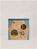 Pure Lambswool Textured Hat & Glove Set