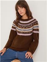 Embellished Fair Isle Jumper