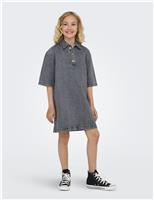 Denim Collared Dress (8-14 Yrs)