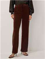 Velvet Straight Leg Trousers